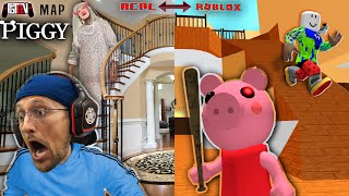 ROBLOX PIGGY but in OUR HOUSE!  Escape the FGTeeV 