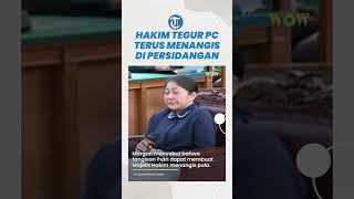 Hakim Tegur Putri Candrawati Terus Menangis Sepanjang Persidangan: Nanti Hakim Ikut Menangis