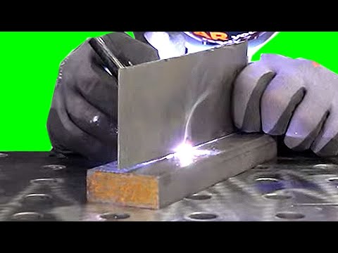 1mm Blech an 20mm Platte mit WIG schweißen.