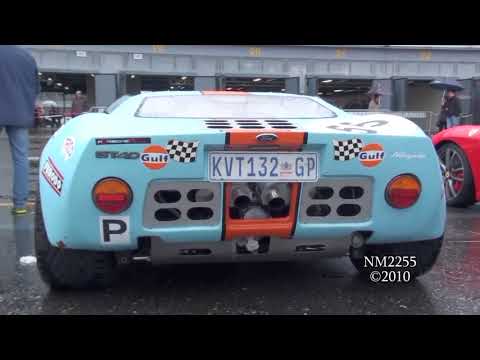 1502 GULF Ford GT40 MK1 Lovely Sound   Start and Revs