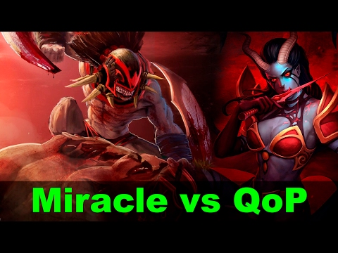 Miracle Bloodseeker vs Queen of Pain | best item | carry | pro Gameplay | Highlights — Dota 2