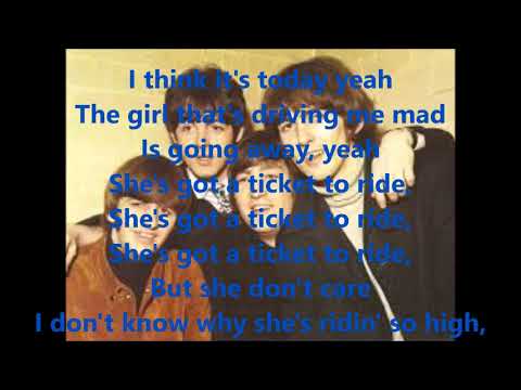 download lagu mp3 mp4 Ticket To Ride Lyrics, download lagu Ticket To Ride Lyrics gratis, unduh video klip Ticket To Ride Lyrics