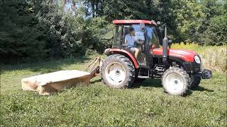 YTO 454 košnja otave Vicon CM 165 kosom