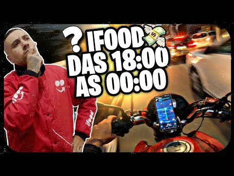 HOW MUCH CAN YOU EARN ON IFOOD FROM 6:00 PM TO 12:00 AM?