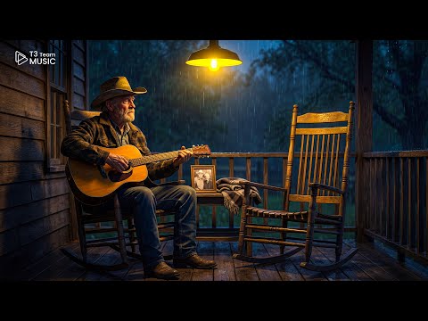 The Sound of Isolation: Deep Acoustic Blues Guitar in the Rain