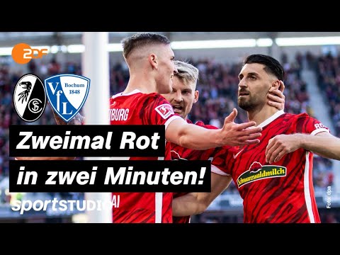 SC Freiburg – VfL Bochum Highlights | Bundesliga, 30. Spieltag 2021/22 | sportstudio
