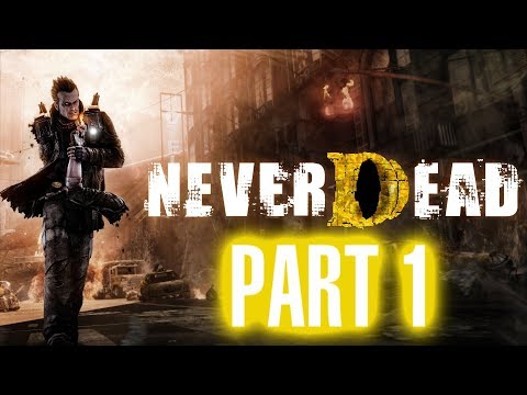 NeverDead Gameplay Walkthrough Part 1 - Xbox Playthrough Review - Let's Play With Commentary