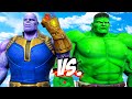 THANOS Vs HULK INFINITY BATTLE EPIC SUPERHEROES WAR