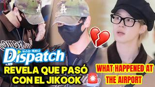 🚨 Dispatch reveals what happened to Jimin at the airport 😱 and Jungkook was caught crying 💔