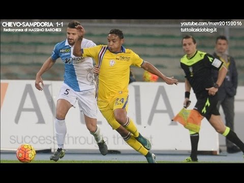 CHIEVO-SAMPDORIA 1-1 - Radiocronaca di Massimo Barchiesi (2/11/2015) da Rai Radio 1