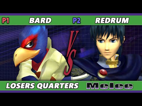 S@X 465 Losers Quarters - Bard (Falco) Vs. redruM (Marth) Smash Melee - SSBM