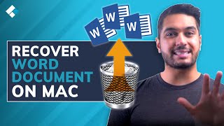 How to Recover Unsaved or Deleted Word Document on Mac?