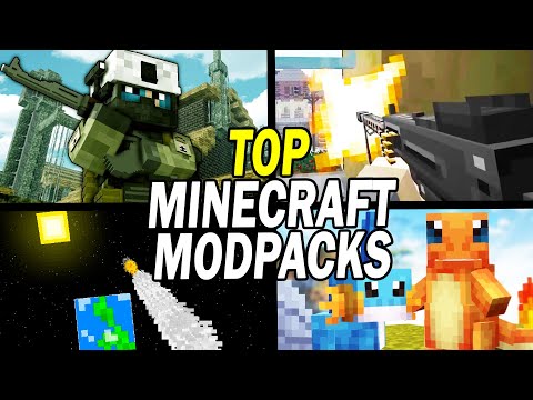 Top 15 BEST Minecraft Modpacks of All Time!