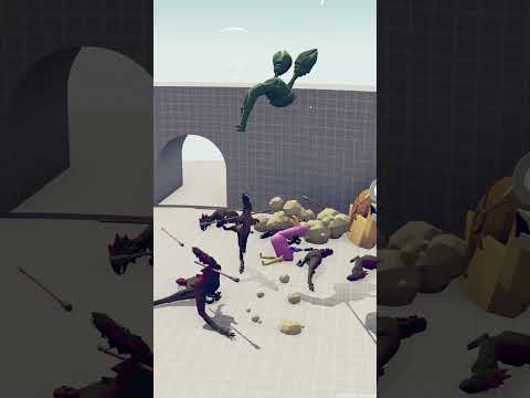 🔥 Totally Accurate Battle Simulator TABS Garten of BanBan vs Raptor Raiders! 👊 #shorts