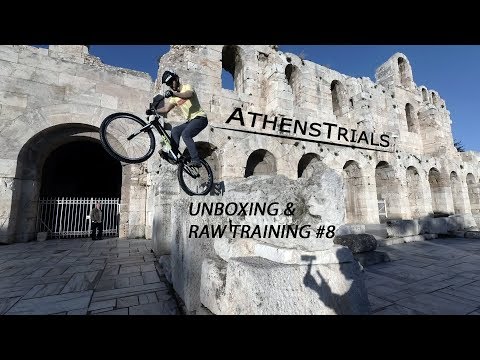 RAW TRAINING #8 - Jitsie Varial unboxing and First trials ride next to the Acropolis