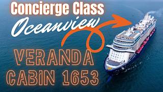 Celebrity Reflection - Concierge Class Oceanview Veranda Room 1653