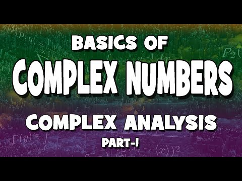 Basics Of Complex Numbers (Complex analysis Part-1) by mathOgenius
