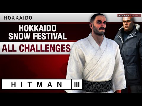 HITMAN 3 Hokkaido - "Hokkaido Snow Festival" All Challenges