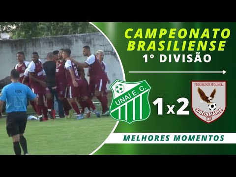 UNAÍ 1 X 2 SANTA MARIA-DF | CAMPEONATO BRASILIENSE | 23/01/22