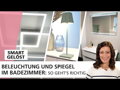 Beleuchtung & Spiegel im Bad 💡 So geht's richtig! | Smart gelöst | INTERIYEAH!