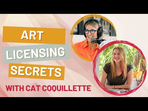 How to License Your Art with Cat Coquillette | Honest Art Podcast Episode 134