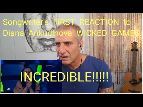 ПЕРВАЯ РЕАКЦИЯ автора песен к Диане Анкудиновой ЗЛОЕ ИГРЫ. русские авто субтитры