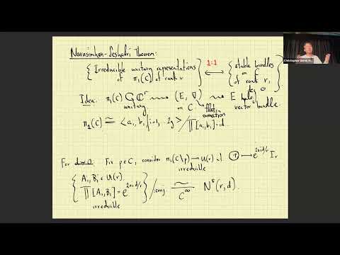 Davesh Maulik and Junliang Shen. "Moduli of Higgs bundles and the P=W Conjecture" Lecture 1