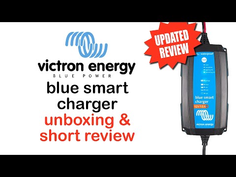 BEST? 12V Battery Charger VICTRON Energy Blue Smart Charger Unboxing, Demo & Review RV Lithium #RVER