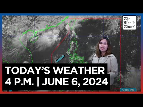 Today's Weather, 4 P.M. June 6, 2024