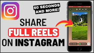 How To Add Full Reel on Instagram Story 2024