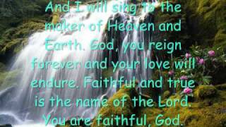 Faithful-Chris Tomlin lyrics