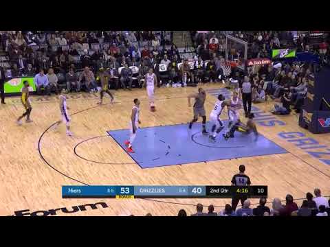 MarShon Brooks drives through traffic