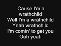 Iron Maiden - Wrathchild Lyrics