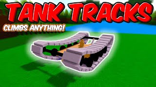 Easy Tank Tracks Tutorial! | Build a Boat For Treasure