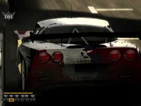 Flying Vette on Race driver Grid