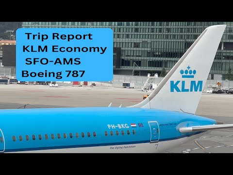 YouTube thumbnail for KLM Boeing 787-10