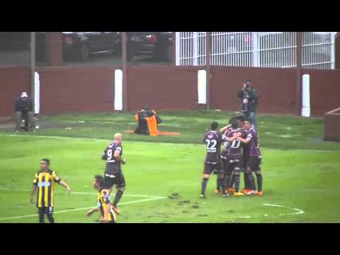Lanus 2 - 1 Central Gol de Victor Ayala