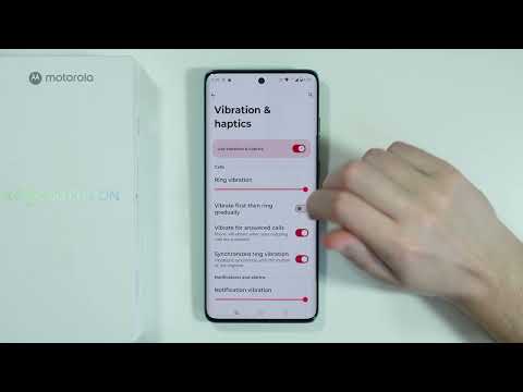 Motorola Edge 60 Fusion: How to Turn ON/OFF Touch Vibrations (Touch Feedback)