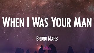 Download lagu Bruno Mars - When I Was Your Man 🌛 (Video Lyric) mp3 Download lagu Bruno Mars - When I Was Your Man 🌛 (Video Lyric) mp3