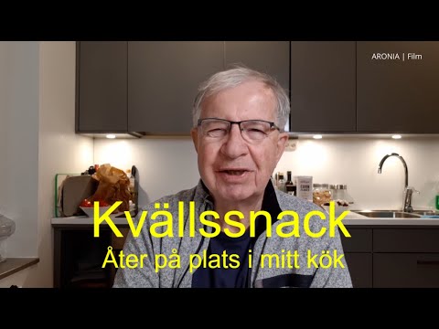 2021-11-19 KVÄLLSSNACK - Åter på plats i köket
