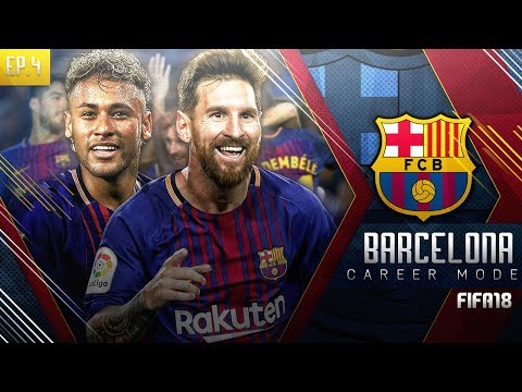 FIFA 18 Barcelona Career Mode - EP4 - Champions League Group Reveal!!