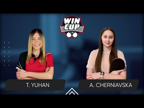 12:15 Tetiana Yuhan - Alina Cherniavska West 2 WIN CUP 20.04.2024 | TABLE TENNIS WINCUP