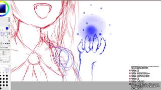 【二次会】アイコン用イラスト描く　ラフまで行けたら良いな