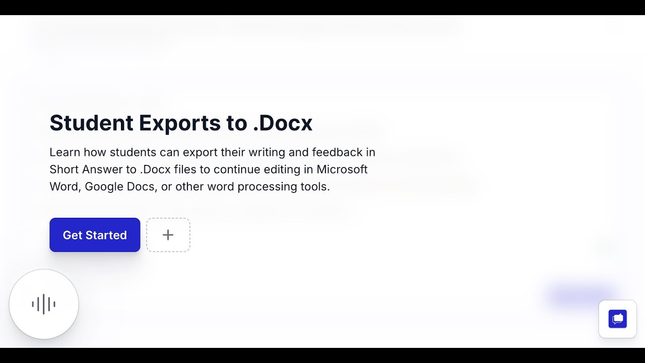 Student Exports to DocX tutorial