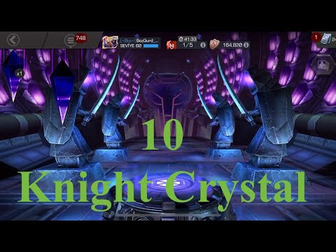 10 Knight Crystal Opening - MCOC Marvel Contest of Champions