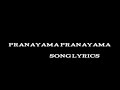 Pranayama Pranayama Song Lyrics By Whatsapp Status In Varudu Kavalenu Please Subscribe