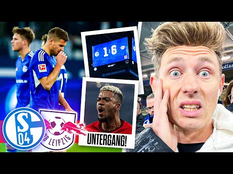 *Komplett Blamiert*  Fc Schalke 04 gegen RB Leipzig 1-6 17 Spieltag  Bundesliga Stadionvlog 🏟️⚽️