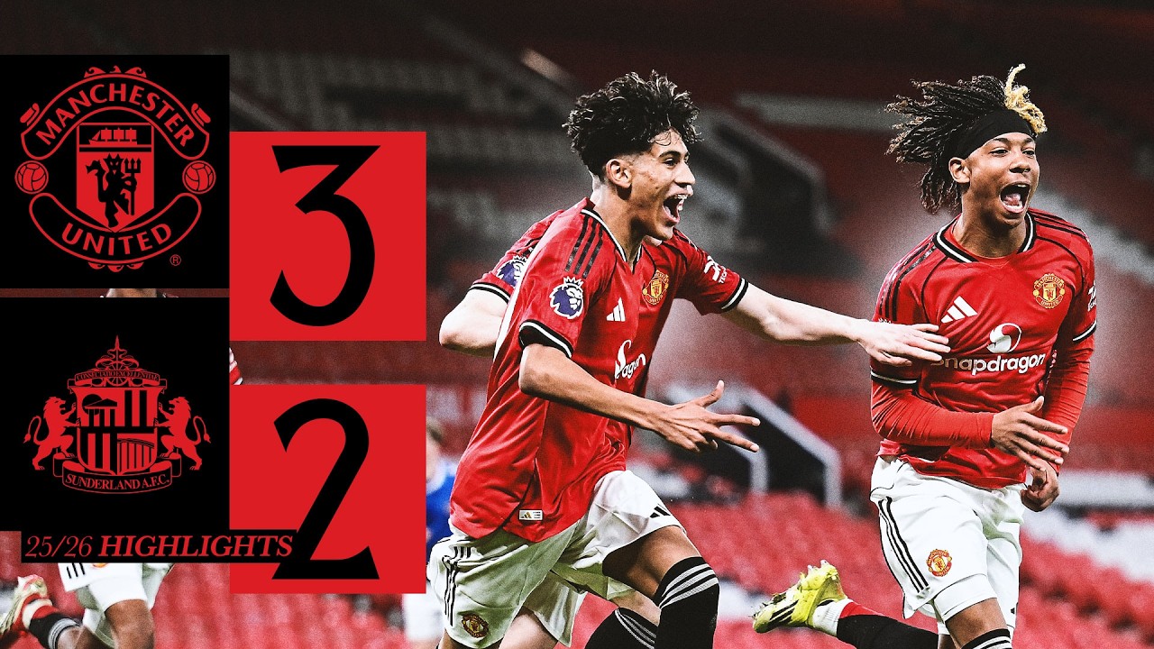 SEMI-FINAL Bound! | Man Utd v Sunderland | FA Youth Cup | Academy Highlights 🎓