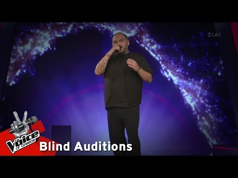 Νίκος Βανέσης - Θα εκραγώ | 12o Blind Audition | The Voice of Greece