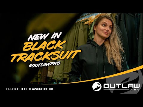 New in! Outlaw Pro Black Tracksuit